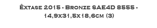 Êxtase 2015 - Bronze SAE4D 8555 - 14,9x31,5x18,6cm (3)